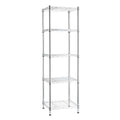 5 Shelf Tower Adjustable Storage Shelving Unit