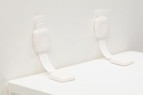Upgraded No Drill Furniture Anchors for Baby Proofing (2 Count)
