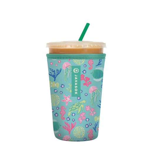 JavaSok Iced Coffee & Cold Soda Insulated Neoprene Cup Sleeve