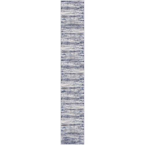 Modern Abstract Washable Rug Runner 2.6x16 Hallway Rug Runner Non