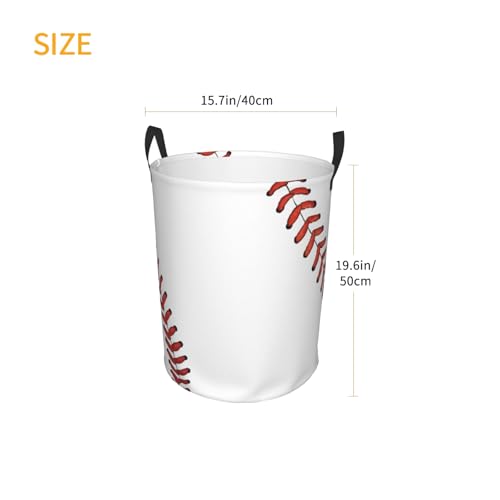 Laundry Basket Baseball Ball Collapsible Large Capacity