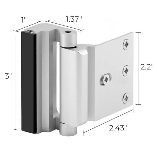 Door Reinforcement Lock (2 Count)