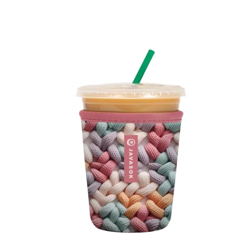 JavaSok Iced Coffee & Cold Soda Insulated Neoprene Cup Sleeve
