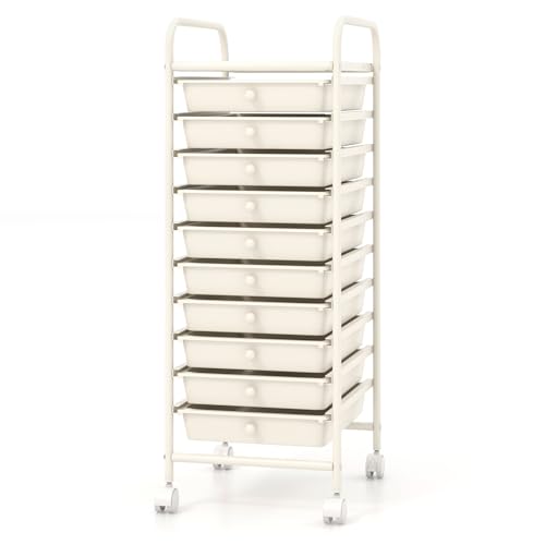 10 Drawer Storage Cart w