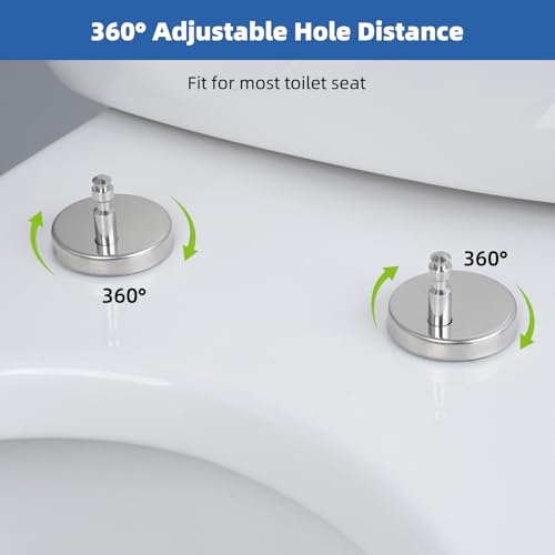 Universal Elongated Toilet Seat Softclose Cover