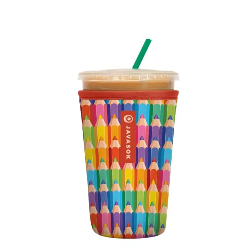 JavaSok Iced Coffee & Cold Soda Insulated Neoprene Cup Sleeve