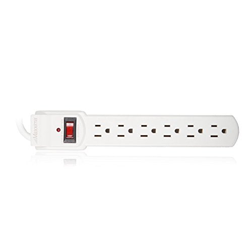 6 Outlet Power Strip Surge Protector (4 Count)