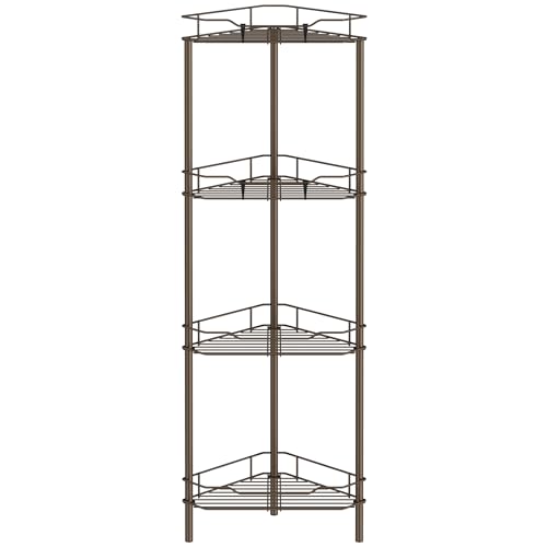 Metal Floor Standing Corner Shower Caddy