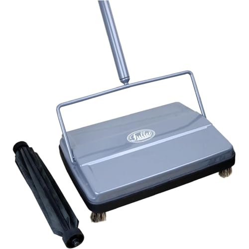 Electrostatic Carpet & Floor Sweeper with Additional Rubber Rotor
