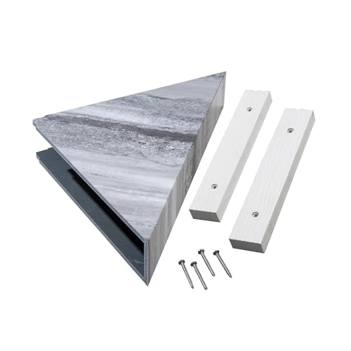 Vinyl Shower Shelf in Hermitage Granite