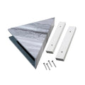 Vinyl Shower Shelf in Hermitage Granite