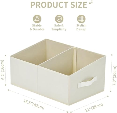 Closet Storage Bins (5 Count)