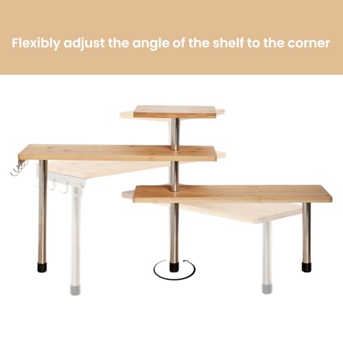 3 Tier Corner Shelf