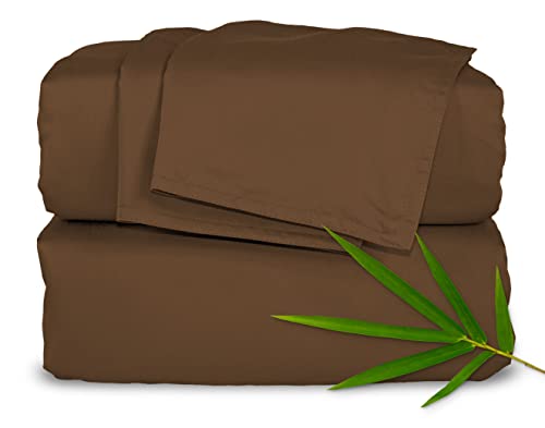 King Sheets Genuine 100% Organic Viscose Derived from Bamboo Bed Sheet Set
