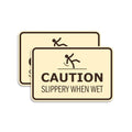 Classic Framed Caution