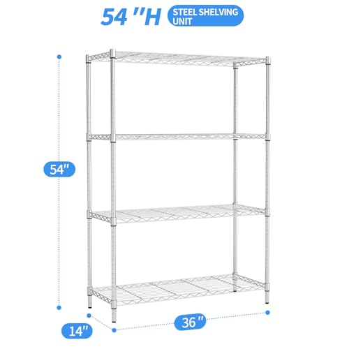 4 Tier Wire Shelf