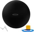 Anti Burst and Slip Resistant Exercise Ball Yoga Ball Fitness Ball Birthing Ball with Quick Pump