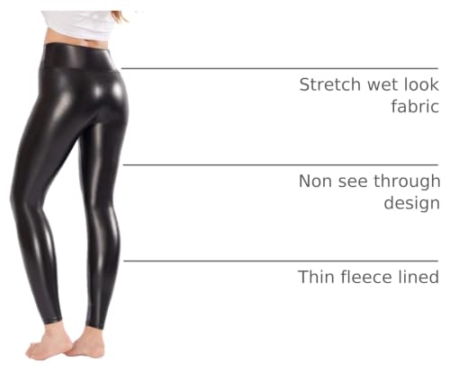 Faux Leather Leggings for Women