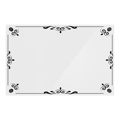Tear Drop Acrylic Dry Erase Board