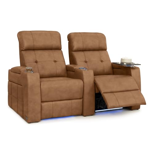 Kodiak Home Theater Seating Tawny Row of 2