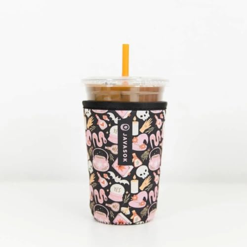 JavaSok Iced Coffee & Cold Soda Insulated Neoprene Cup Sleeve