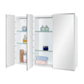 Bathroom Medicine Cabinet with Beveled Edge Mirrored Door 36 x 26 inch
