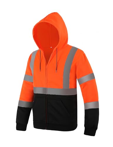 High Visibility Safety Sweatshirt for Men