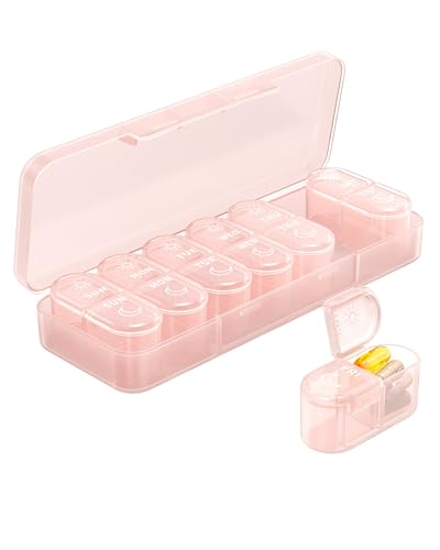 Weekly Pill Organizer 2 Times a Day