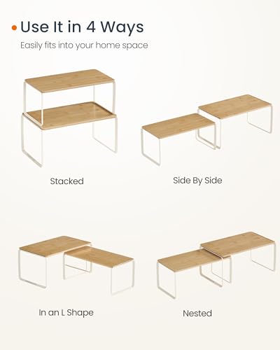 Cabinet Organizer Shelf (2 Count)