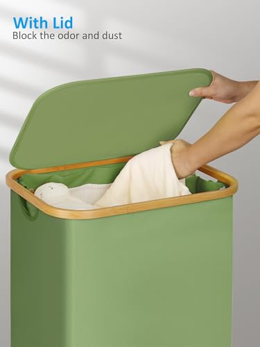 Laundry Basket with Wheels