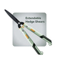 Extendable Hedge Shears Lightweight Ultra Sharp Blade for Bushes
