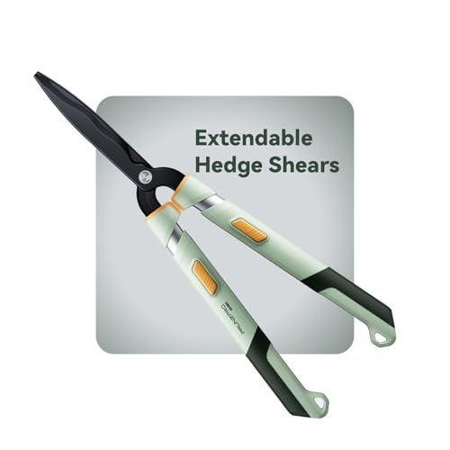 Extendable Hedge Shears Lightweight Ultra Sharp Blade for Bushes