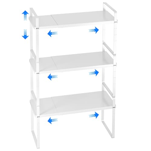 Expandable Cabinet Shelf Organizer (2 Count)