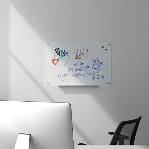 Magnetic Tempered Glass Dry Erase Board