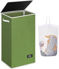 100L Laundry Hamper with Lid