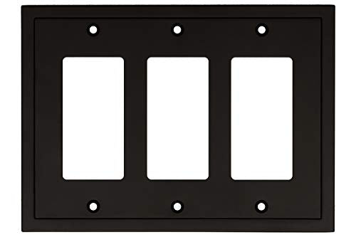 Modern Edge Decorative Wall Plate Switch Plate Outlet Cover