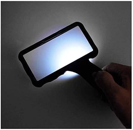 Hand held Rectangular Magnifying Glass