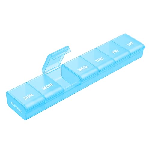 Weekly Pill Organizer with Effortless Opening Design
