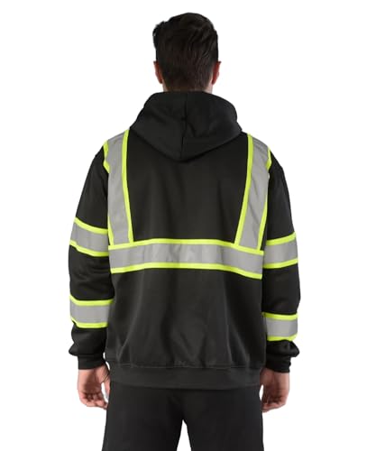 High Visibility Safety Sweatshirt for Men
