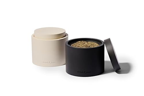 Stackable Salt and Pepper Cellars (14 Ounce)