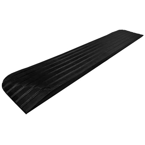 1" Rise Rubber Power Wheelchair Scooter Threshold Ramp