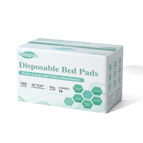 30" x 36" Disposable Bed Pads (100 Count)