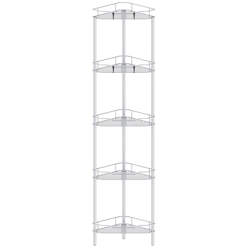 Metal Floor Standing Corner Shower Caddy