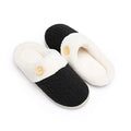 Womens Slipper Warm Comfy Memory Foam House Slippers Knitted Shoes Faux Fur Lined Anti