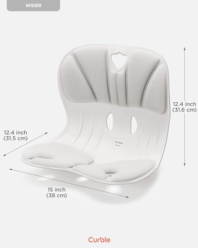 Wider Ergonomic Desk Chair Seat Cushion