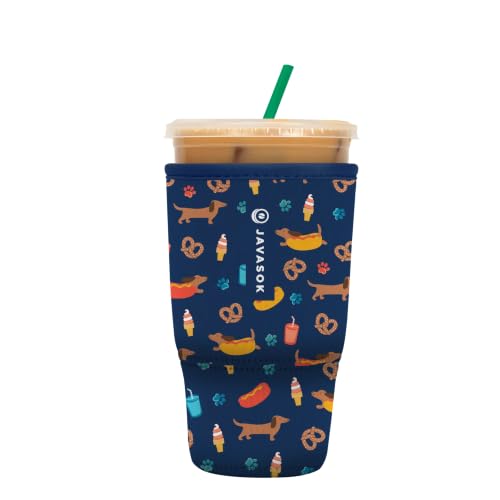 JavaSok Iced Coffee & Cold Soda Insulated Neoprene Cup Sleeve