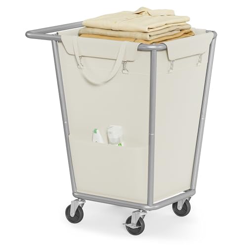 Laundry Basket with Wheels
