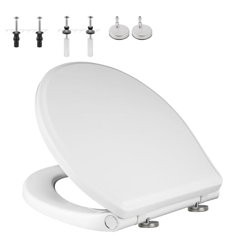 Universal Elongated Toilet Seat Softclose Cover