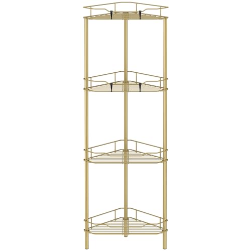 Metal Floor Standing Corner Shower Caddy