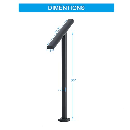 1 Step Handrail for Outdoor Steps